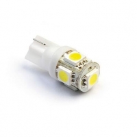   12V T10 4 led white -  